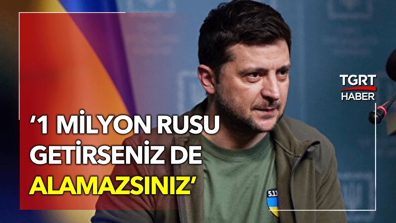 Zelensky'den Sert Açıklamalar: 12 Bin İnsanın Ölmesi Bana Mutluluk Vermiyor