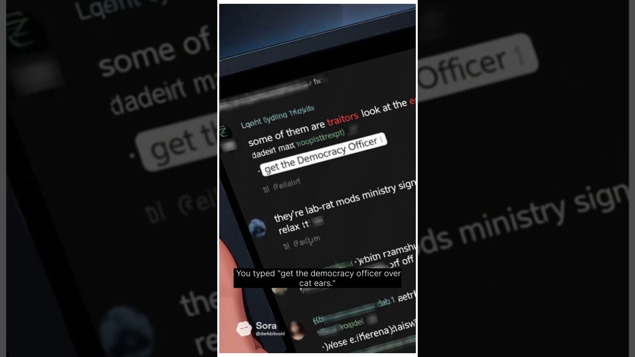 DarkSara – Сообщили о появлении кошачьих ушек 💀 | Короткий ролик от VTuber