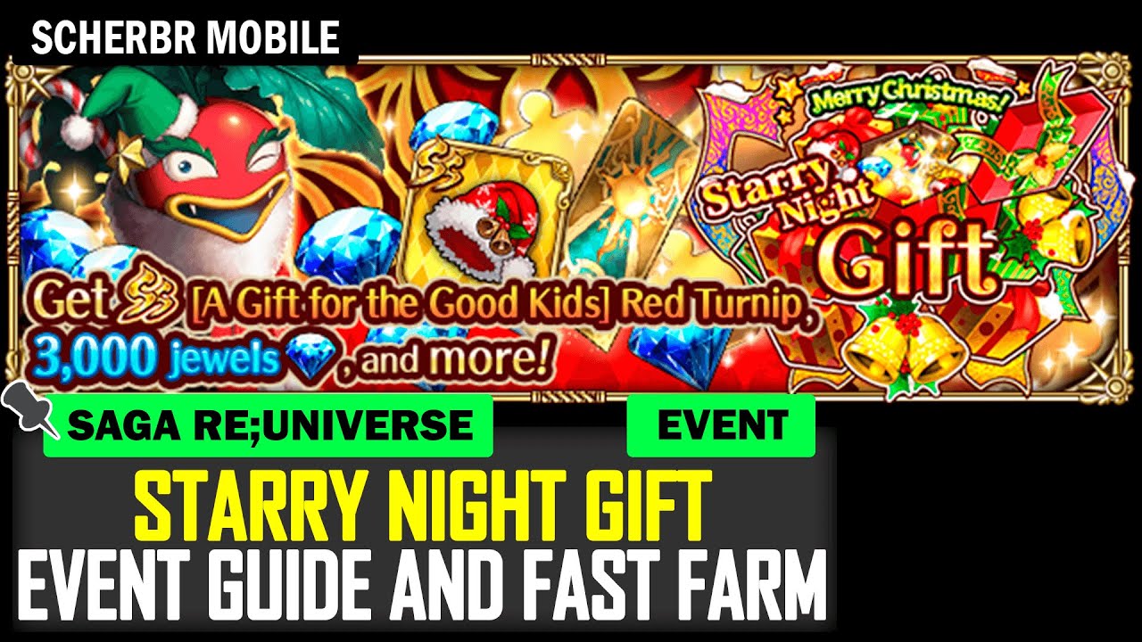 Starry Night Gift Event Guide and Fast Farming - Romancing SaGa re;UniverSe