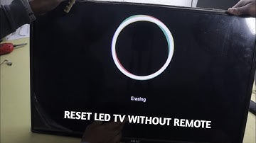 How to Reset Smart Android LED TV without Remote | Smart Android TV Hard Reset technique