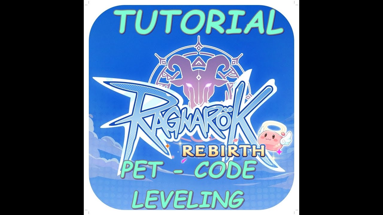 Tutorial RAGNAROK REBIRTH = Redeem code , PET , Leveling - YouTube