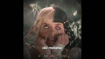 old melanie vs new melanie 💗 || #melaniemartinez #viral #edit #artist #capcut #fyp ib: ‎@cherubia