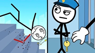 Ragdoll Break: Kick Loser VS Thief Puzzle: to pass a level — Satisfying ASMR Games All Levels