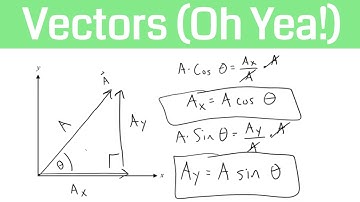 How to Find X and Y Components of Vectors