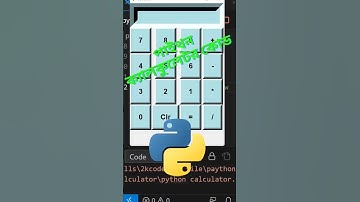 পাইথন ক্যালকুলেটর কোড শর্ট ভিডিও #viral #shortvideo