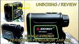Unboxing / Review Range Finder SNDWAY SW-600A