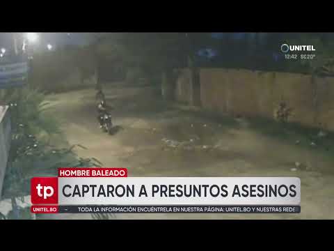 Security cameras record suspects fleeing after the murder of Álvaro García