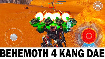 BEHEMOTH 4 KANG DAE MK2 + 3 THERMO + BASIL LAPATTE 800 M! WAR ROBOTS