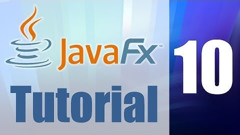 Tutorial JavaFX Parte 10 - LibroController 1