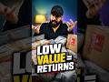 Low Value Return | Returns in Pakistan 😳📦