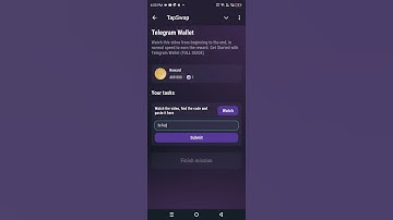 Telegram Wallet |  TapSwap Video Code | 3 November Tapswap Youtube Video Code