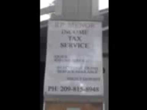 Tax Services Stockton CA RP Menor Income Tax Preparation Service