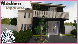 Modern Japanese Home | House Flipper Farm DLC - Custom Build (Speed Build)