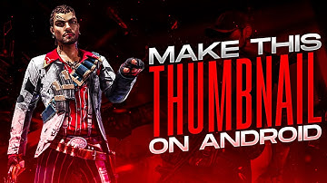 THUMBNAIL TUTORIAL | MAKE A COOL FREE FIRE THUMBNAIL ON ANDROID | PIXELLAB & PS TOUCH | DS EDITZ