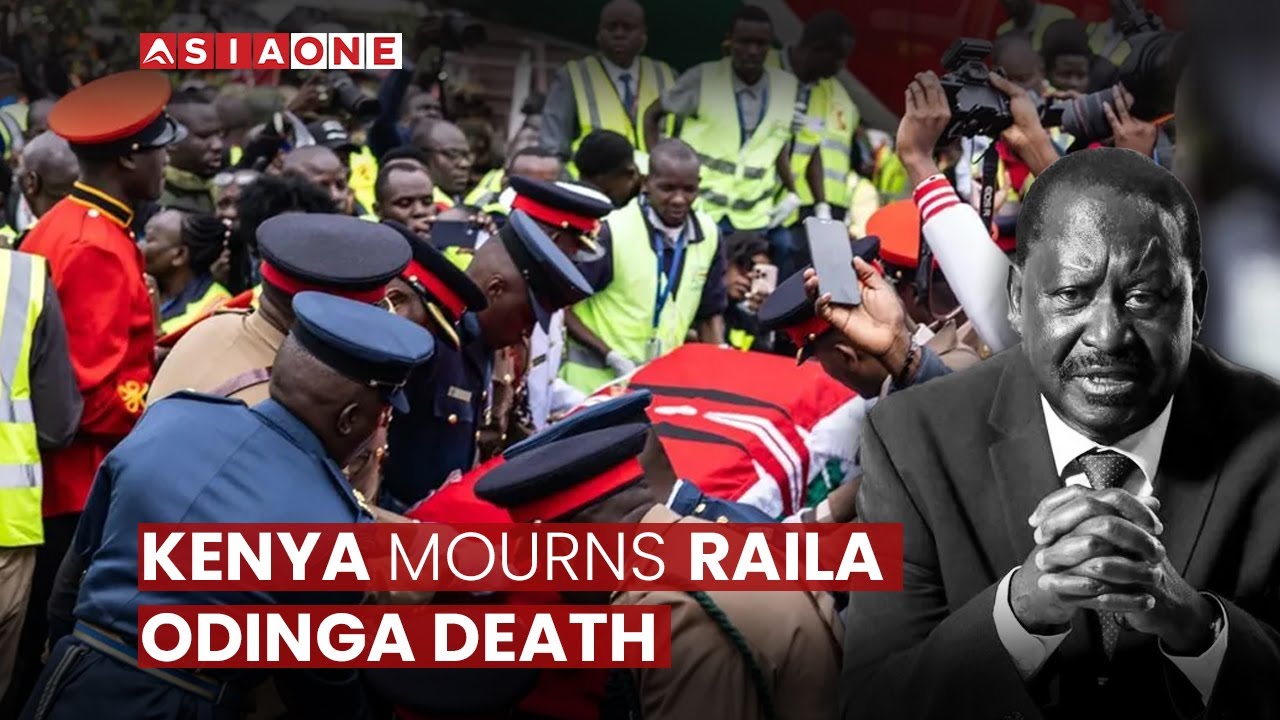 Лидер оппозиции Кении Раила Одинга скончался за границей, его тело вернулось на родину | Asia One...