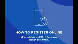 How to Register Online with Unimoni Kuwait App - for existing Unimoni Exchange branch customers screenshot 4