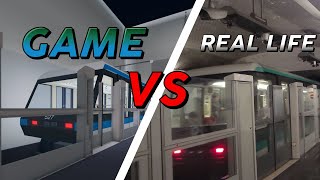 Game vs. Real Life: Automatic Subway (Roblox) vs. Paris Métro