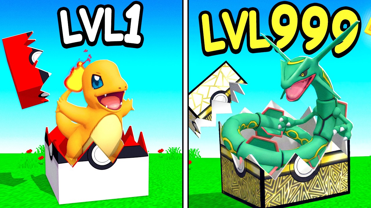 I Opened POKEMON LUCKY BLOCKS And Got This...