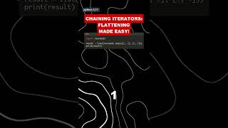 Chaining iterators: flattening made easy!