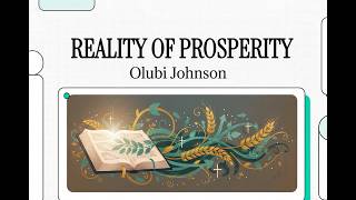 Reality of Prosperity