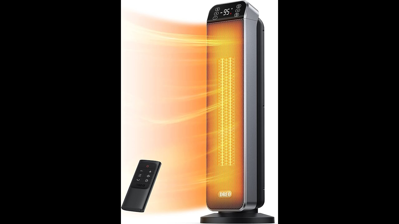 Dreo 24 Space Heater, 10ft s Fast Quiet Heating Portable Electric