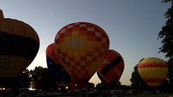 Hot air balloon Night Glow - Northwest Arts & Air Festival Albany Oregon 2017