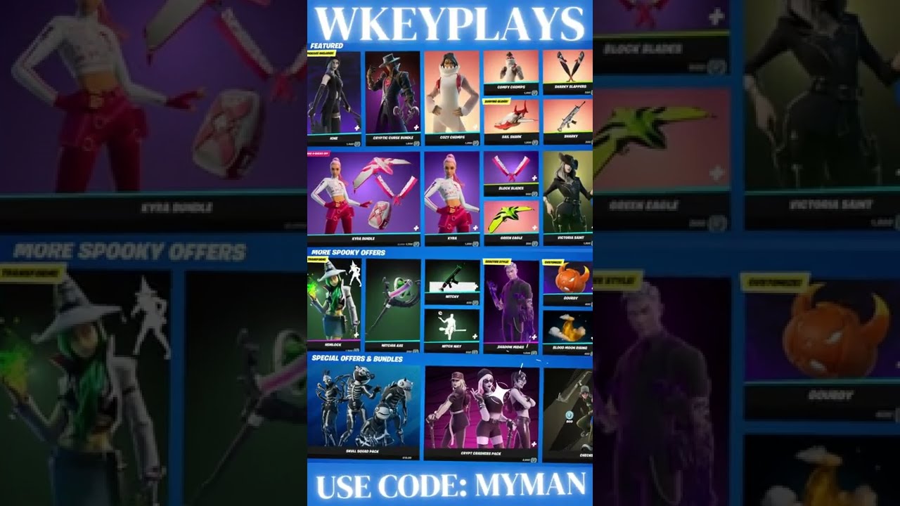 Grab the Skull Squad pack now! Fortnite Item Shop October 3, 2022 