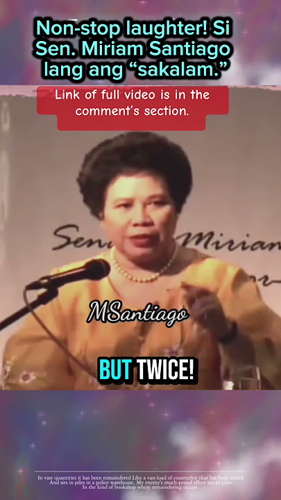 JOKES! PICK-UP LINES! #goodvibes lang fr Sen. #miriam 🤣🤣🤣 Super tawa! #viral #trending #fyp