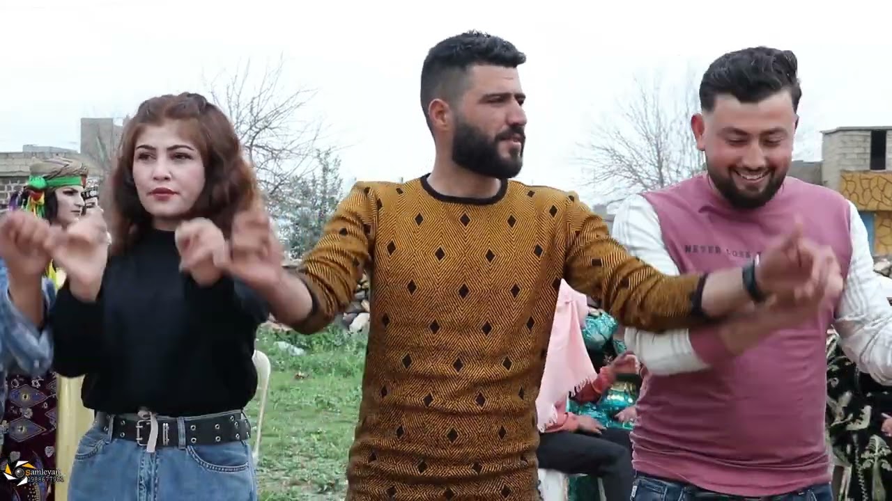 اجمل افراح كوباني قرية قرمغ عريس ريزان& جميله (1) فنان سعدون فيديو شامليان 0988677981