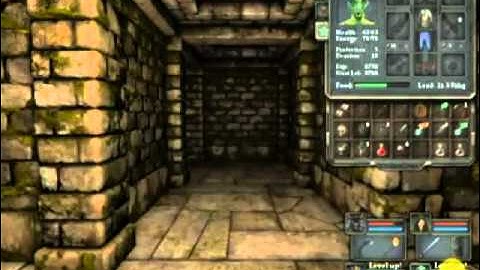 Legend of Grimrock - Spider bashing on level 3