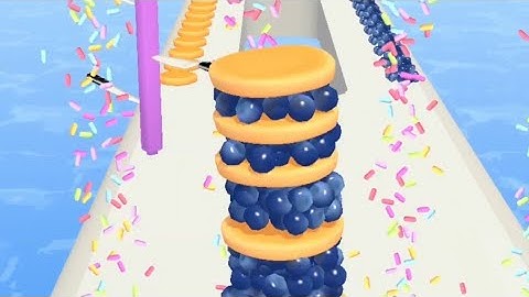 Pancakes 🥞 Run ASMR Gameplay, Very relaxing and Satisfying All Level Gameplay walkthrough Android