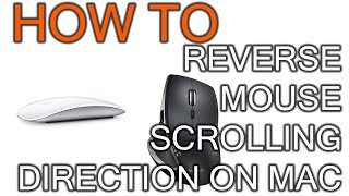 How to Reverse Scrolling Direction on Mac Mouse