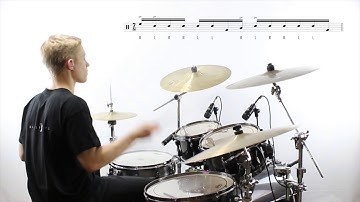 Daily Chops #350 – Odd-metre Drum Fill no. 50: Fill in 7/8