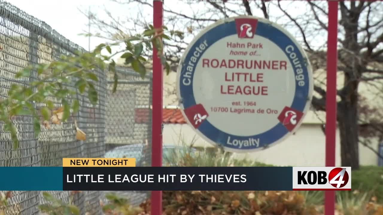Roadrunner Little League hit by thieves in Northeast Heights