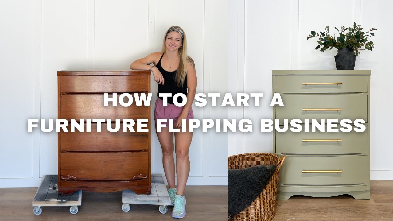 How to Start a Furniture Flipping Side Hustle for Under $200 - YouTube