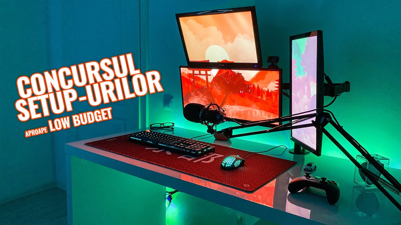 ⁣Aproape LOW BUDGET :) - DAR FRUMOS!! / Concursul Setup-urilor