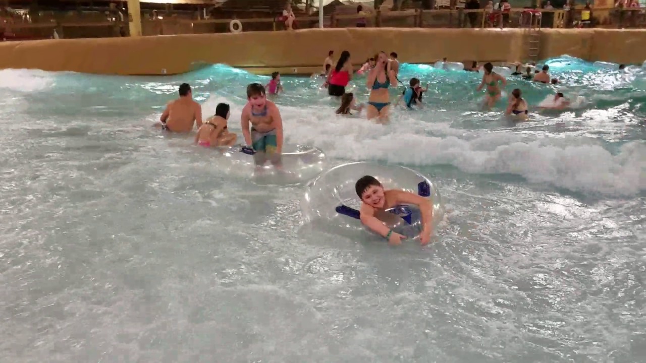Wave Pool Fun At Kalahari YouTube