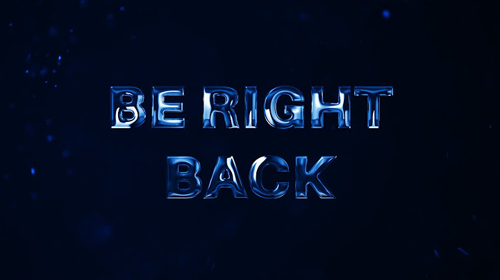 Free Be Right Back Screen for Stream | 10 minute DMCA safe | TOS in description