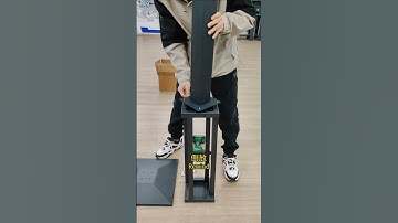 The rotating display assembly allows different products to be displayed from multiple perspectives