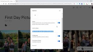 Created an album in Google Photos? Check settings for collaboration.