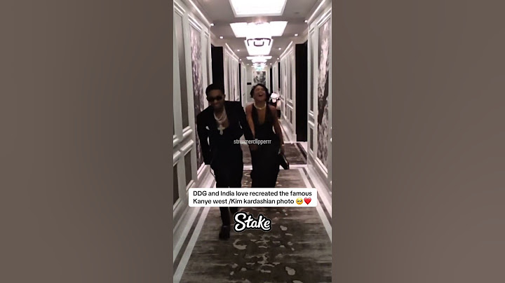 DDG and India love recreated the famous Kanye west /Kim kardashian photo 🥺❤️#fyp #funnymikeprom