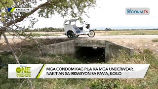 One Western Visayas: Mga condom kag pila ka mga underwear, nakit-an sa irigasyon sa Pavia, Iloilo