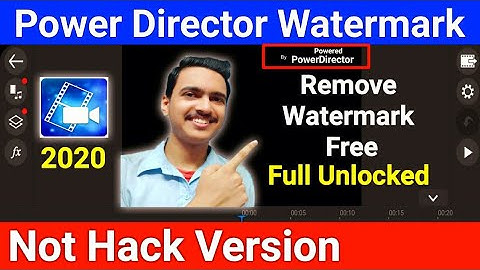 Remove Watermark in PowerDirector Free 2020 | How to Download Powerdirector Without Watermark 2020