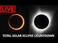  total solar eclipse countdown with nasa  relaxing music