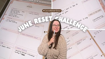 Clear Your Mind & Get Organized for June | Day 1: Brain Dump + Goal Reflection | #CozyResetDay1