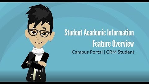 J1 Campus Portal - Student Academic Information Overview