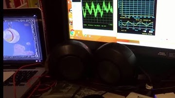 Demo of Amplitude Modulation using a myDAQ and AD633 multipliers