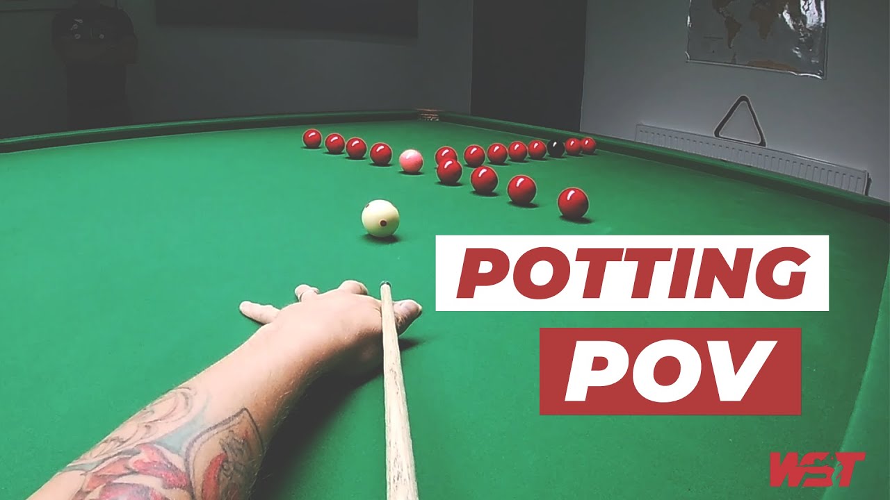 Michael Holt Potting POV! GoPro Snooker Practice Session