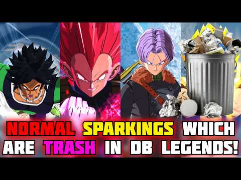 Normal Sparking Which Are Pure Trash In Dragon Ball Legends