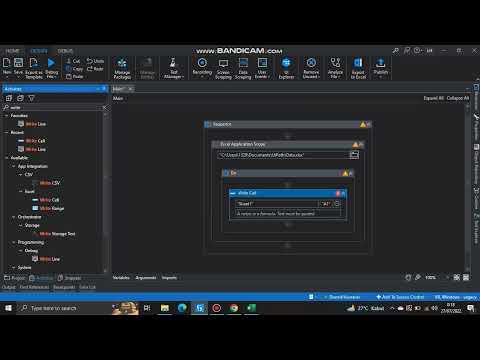 How to Write Formula in Excel (UIPATH)